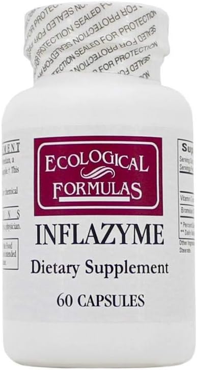 Formulari ecologice Inflazyme, White, 60 Conte