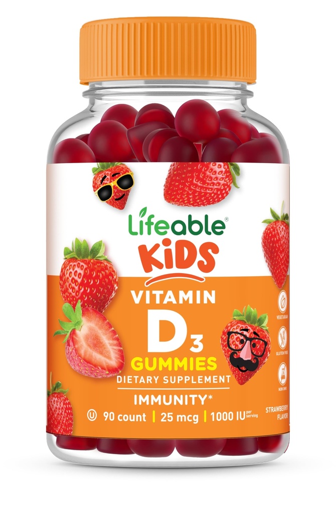 Copii de viață Vitamina D Gumiile 