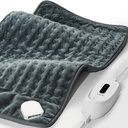 Pad de încălzire pentru dureri de spate și cramps perioadă, FSA HSA eligibile, 12"x 24" Pad de încălzire electrică mare pentru cramps, dureri musculare, Artrită, Umăr, 2H oprit automat, Masina de spălat, Umezeală și uscat