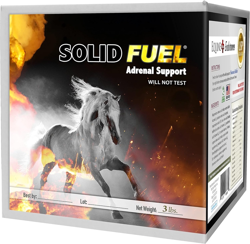SOLID combustibil - Suplimentul cailor de performanta - Vitamine, Minerale si Aminoacidi pentru suport suprarenal si rezistenta