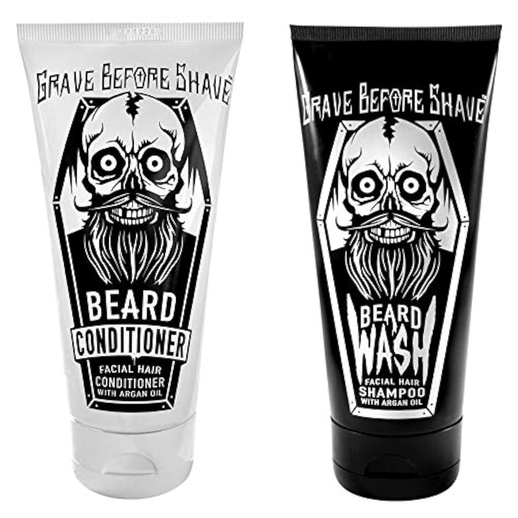 Grave înainte de a ShaveTM bărbos spălare și balsam balsam