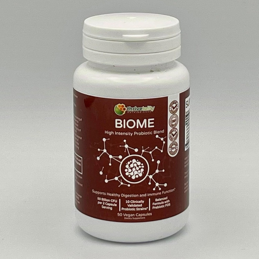 BIOME mare intensitate Probiotic Blend de Thrivetalitate 