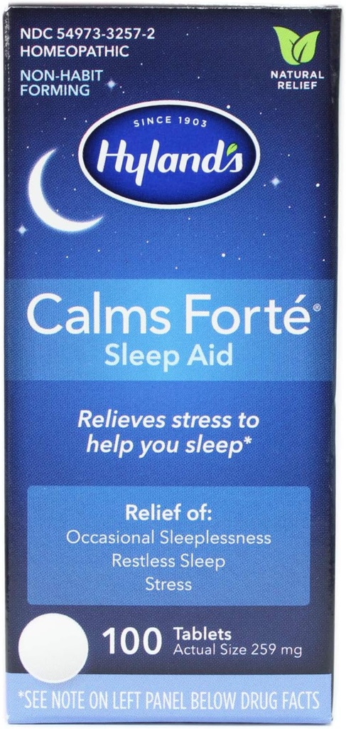 Hyland's Calms Forte 100 Tabs (Pachet din 2)