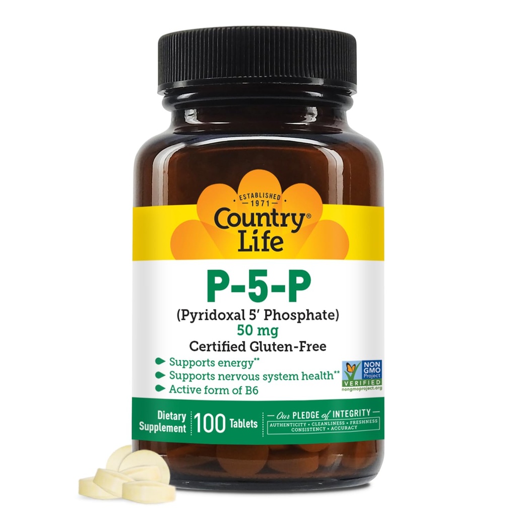 Country Life P-5-P Vitamina B6 