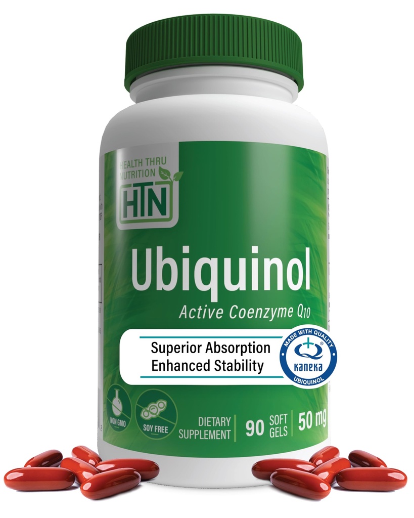 Sanatate Thru Nutritie Ubi6/96 50mg 90 Softgels ca Kaneka QH redus CoQ-10 