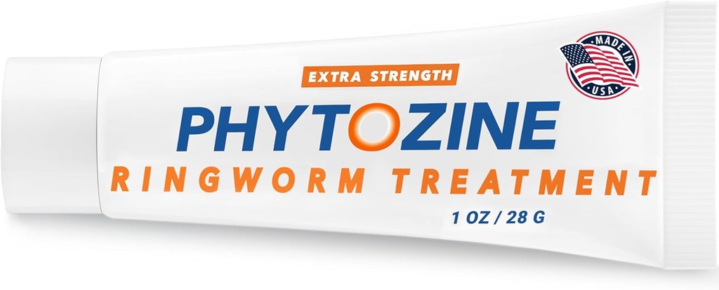Crema antifungica pentru piele cu 1% Tolnaftate - Ringworm Tratament pentru oameni - Atleti eficienti Tratament picior Crema - Nurat de 15+ uleiuri naturale si botanice - Made in USA - 1 oz