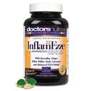 InflamEzze - Turmeric, Curcumin, Ginger Supplement - Gluten-Free, 60 capsule
