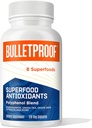 Capsule antioxidante antioxidante antiglonț antiglonț, 120 capsule, supliment pentru a lupta gratuit-Radicals și suport îmbătrânire sănătoasă, Polifenol Blend, ambalaj mai Vary