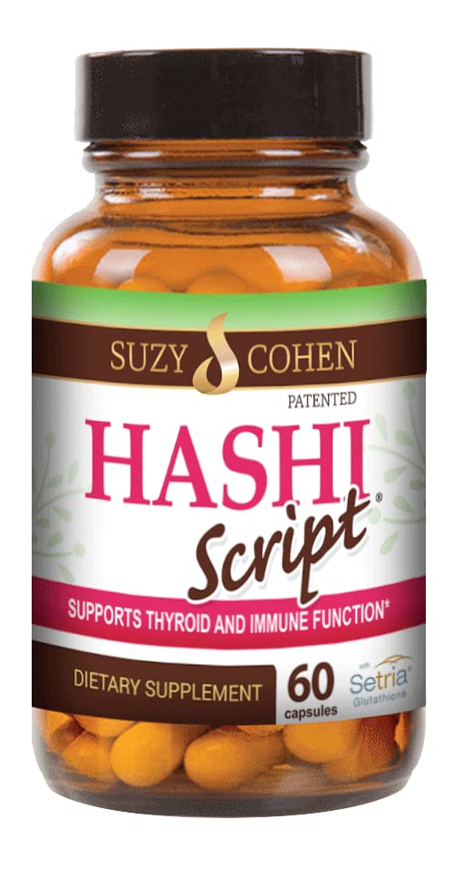 Script Essentials HashiScript Tiroidar si Immun suport Formula cu Catalase si Glutatione - de Suzy Cohen
