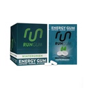 RUN GUM Wintergreen Box of Chewing Gum, 24 bucati (Pachet de 12)