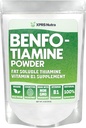 XPRS Nutra Benfotiamine Powder (Thiamine) - Fat Soluble Happy Heart Thiamine Supplement - Advanced Vitamin B1 Benfotiamine for a Cognitive Boost - Vegan Friendly Benfotamine Powder (4 Ounce)