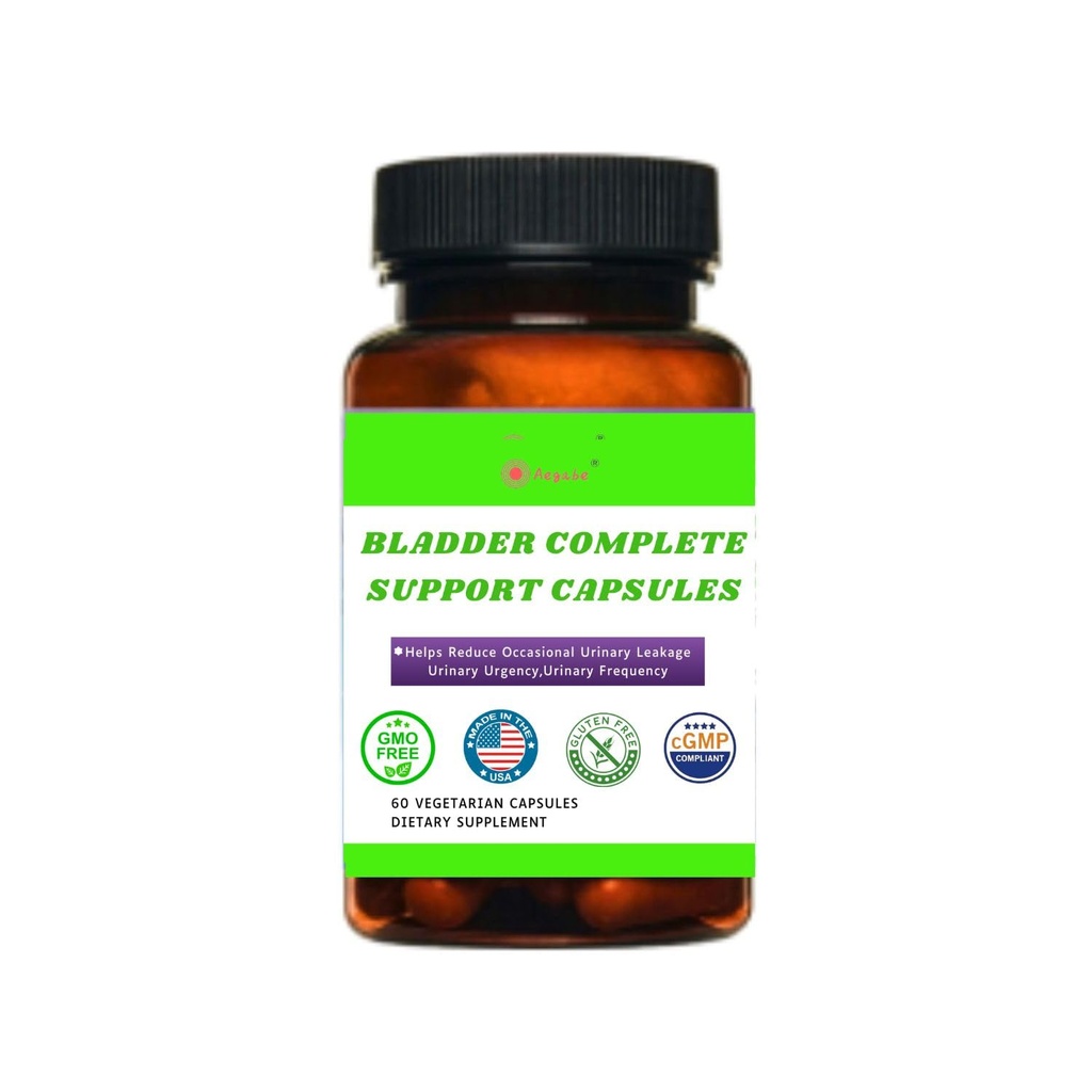 Controlul vezicii urinare Supliment pentru reducerea frecvenței urinare, Urgenta & Leakage, Formula 5-Ingredient potent cu extract de semințe de dovleac, Cranberry, vitamina D3, pentru bărbați și femei, 60-Day Supply