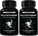850mg Liposomal Glutathione Supplement | 120 Total Liposomal Softgels | Antioxidant Supplement w/Gluta-IV™, 100X Absorption Over Powder Glutathione