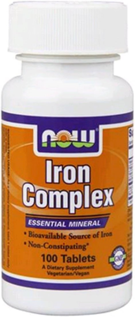 Complex de fier, 100 comprimate (pachet de 3)