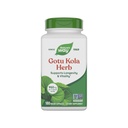 Natura's Way Gotu Kola Herb, sprijină longevitatea și vitalitatea*, 950 mg per 2-Capsule Serving, non-GMO proiect verificat, 180 capsule (Packing May Vary)