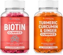 Biotin & Turmeric Vegan Gummes Combo 