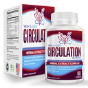 Vein & Leg Circulation Supplement (All-in-1) Health Support with 8 Active Ingrediente 