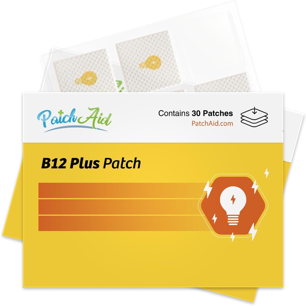 PatchAid B12 Energy Plus Topical Patch 