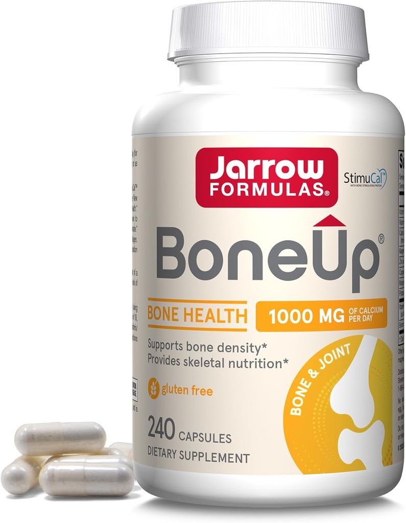 Jarrow Formulas Bone-Up, promovează densitatea oaselor, 240 capsule