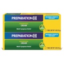 Preparare H Hemoroizi Symptom tratament Cream (2 x 1.8 Ounce Tub), Putere maxima Multi-Simptom Durere Relief cu Aloe