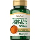 Piping Rock Curcumin Turmeric cu Pepper negru 500mg 