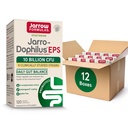 Jarrow Formulas Jarro-Dophilus EPS Probiotices 10 Miliarde CFU pentru Suport Tract Intestinal, Supliment Probiotic pentru Sănătatea Gutului pentru Femei și Bărbați, 120 Capsule Veggie, Până la o aprovizionare de 60 de zile,Pachet de 12