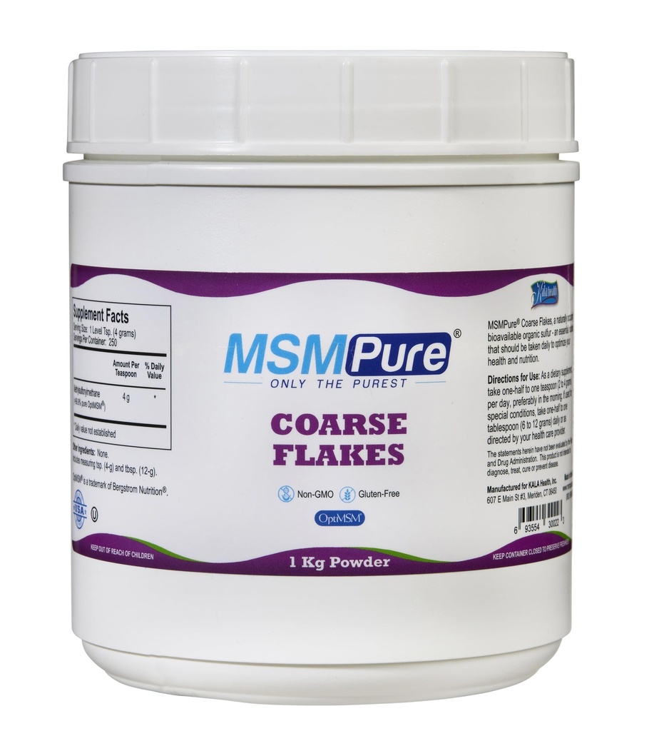 KALA HANITY MSMPure Coarse MSM Powder Flakes 
