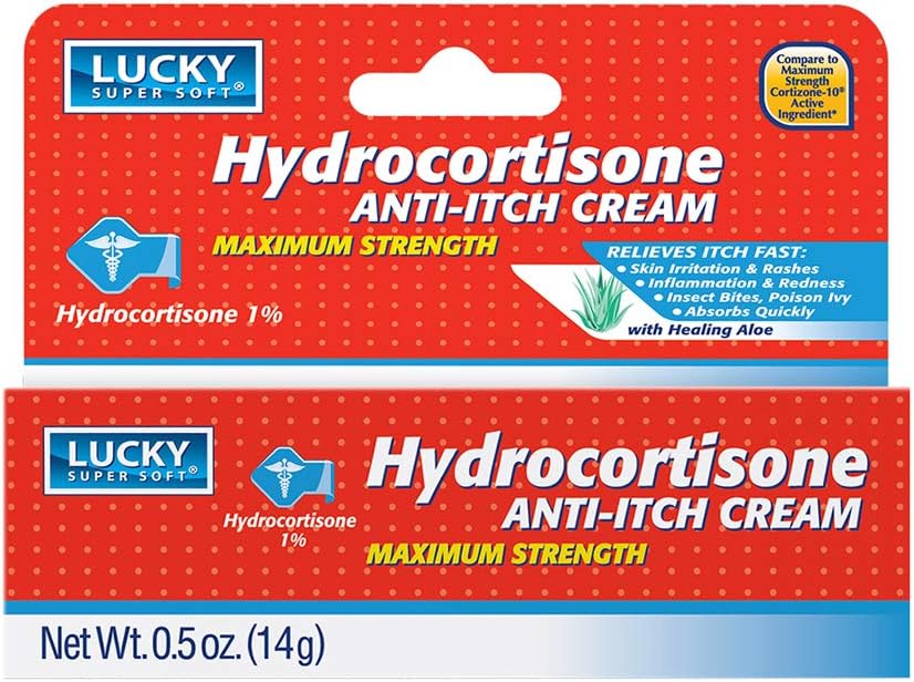 Lucky Super Soft Hydrocortizon, Anti-Itch Creme, 0.5 Ounce