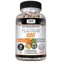 Kaya Naturals Platinum Mobility Turmeric - Bioperine, Glucosamină, Turmeric cu Boswellia, Suport de mobilitate naturală sănătos, Curcumin Turmeric 1334mg - 30 capsule