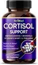Grimed Ashwagandha Rhodiola 14,150 mg - x 10 Power with St.John's Wort, L-Theanine - Restore & Relax, Restful Sleep - USA Made & Tested (90 Count)