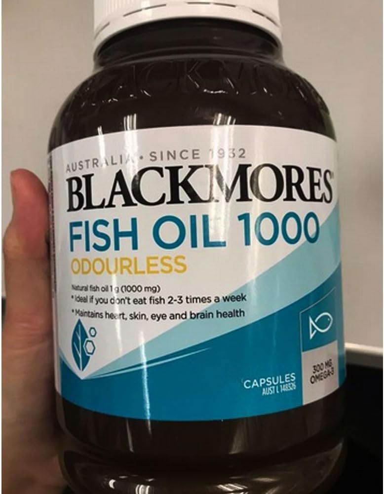 Blackmores ulei de pește fără condur 1000 60 capsule.
