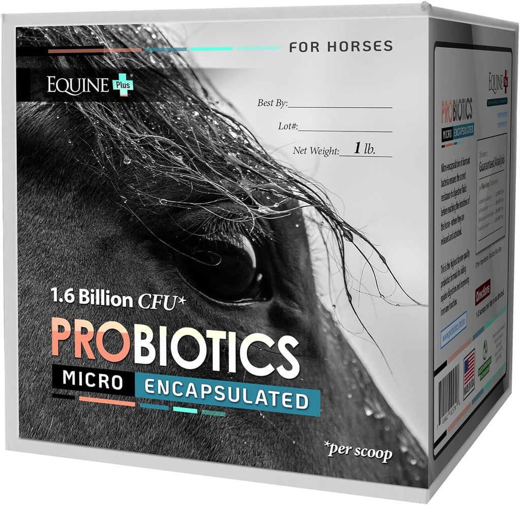Probiotice micro-capsule pentru cai - Premium Equine Digestive Health Supliment
