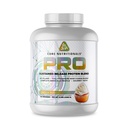Nucleu nutritionale Pro eliberare sustinuta de proteine Blend, Digestive Enzyme Blend, 25G Proteine, 2G Carb, 69 Serviri (Frosted Vanilla Cupcake)