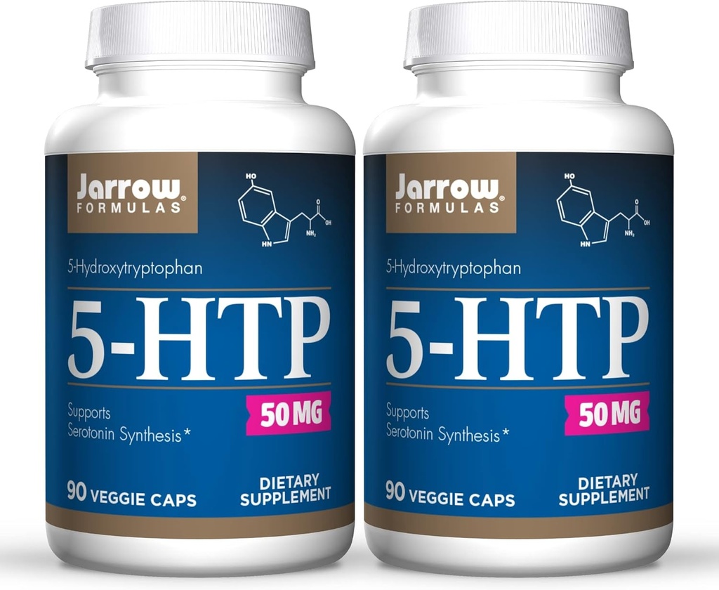 Jarrow 5-HTP 50 mg, 90 capsule (Multi-Pack)