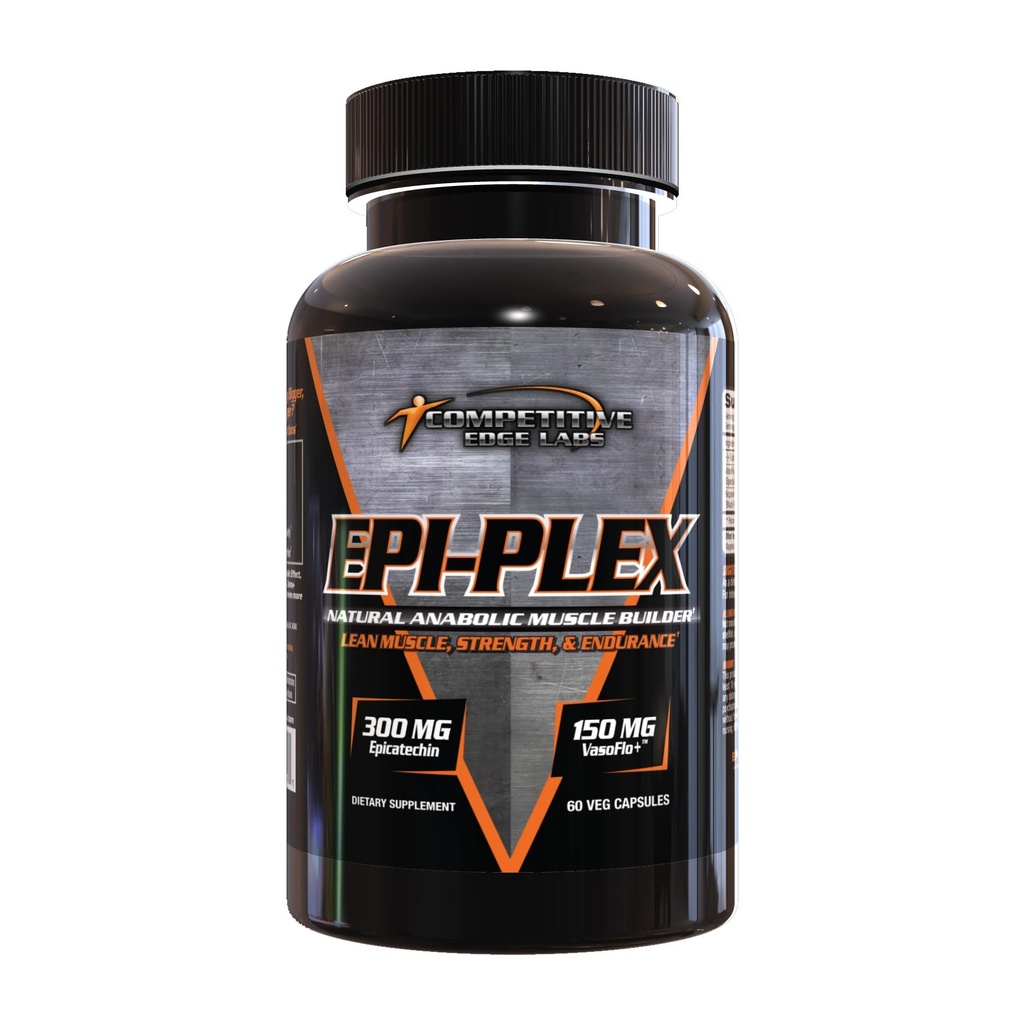 EPI-PLEX by Competitive Edge Labs (CEL) : Premium Epicatechin Testosteron Booster for Muscle Growth & Lean Force Gains 300 mg EPIPLEX