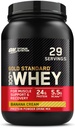 Optimum Nutrition Gold Standard 100% Whey Proteine pulbere, Banana Cream, 2 Pound (Packaging May Vary)