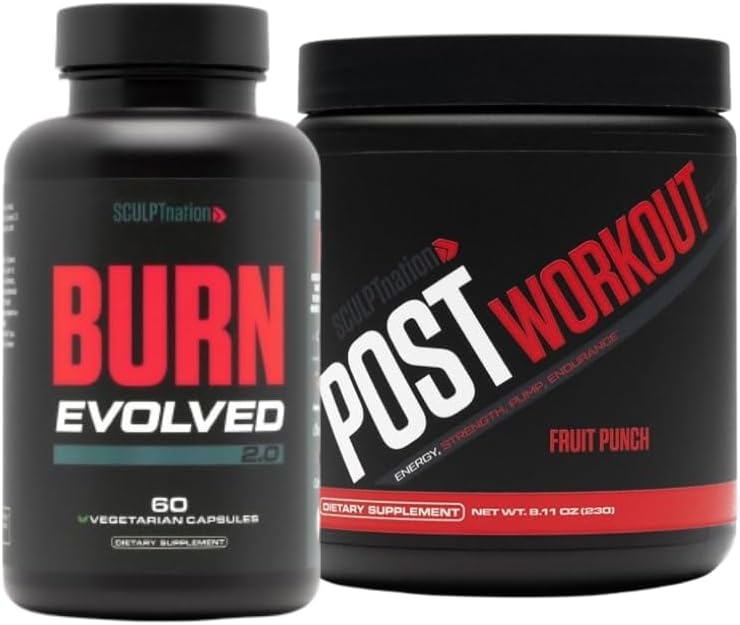 Sculpt Nation de V Shred Burn Evolved 2.0 și Post Workout Fruit Punch Bundle