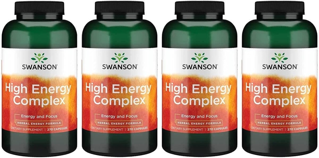 Swanson Ultra High Energy Complex 270 Capsule (Pachet de 4)
