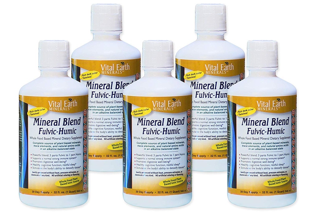 Minerale Vitale Earth Fulen Humic Blend 32 oz (8 Pachet)