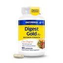 Enzymedica Digest Gold + ATPro, Putere maximă, Acţiune rapidă, Ajuta la Digest Mese mari, pentru balonare şi gaz, 90 capsule