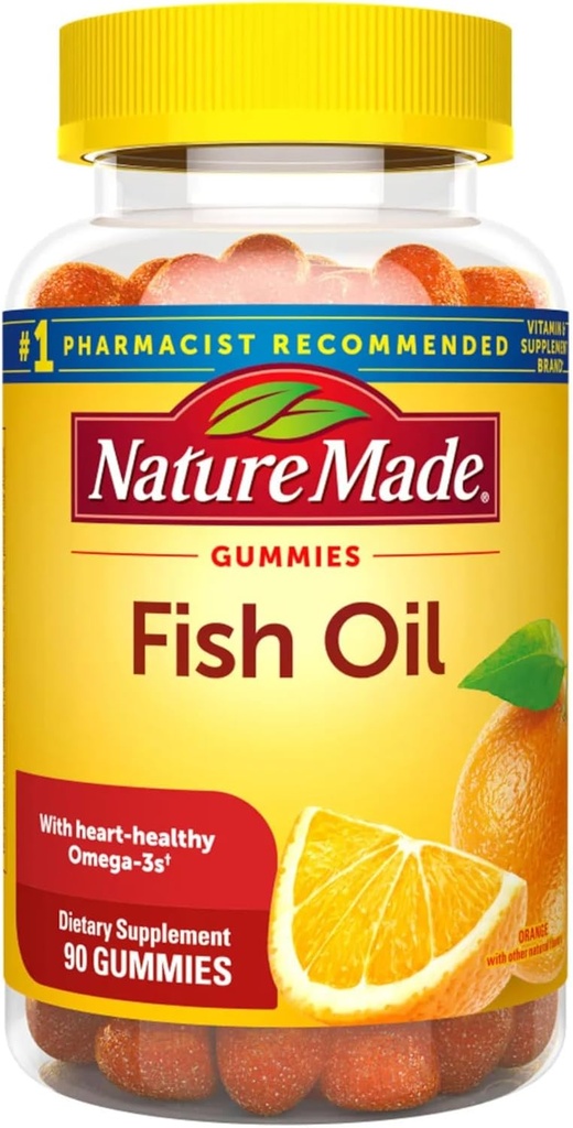 Nm adult gume de pește Dimensiune ulei de pește 90ct Pv Adulți gume ulei de pește 90ct