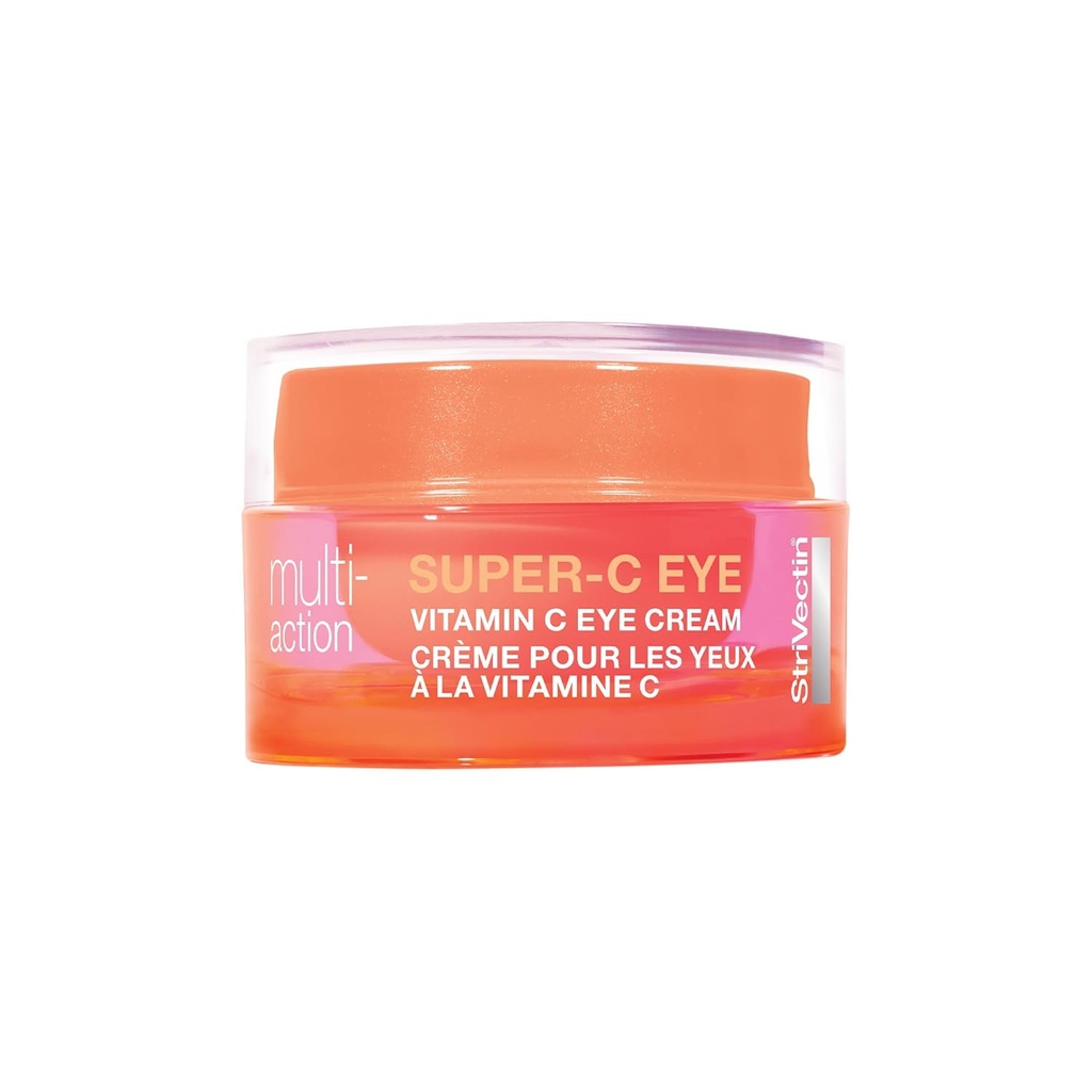 StriVectin Super-C Ochi Vitamina C Crema ochi, strălucire și fermitate, Boost Dullness pielii cu acid hialuronic