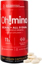 Oh!mino Essential Amino Acids Supliment. Capsule cofeinate. Toate cele 9 EAA, BCAA și perfect Amino pentru antrenamente, Amino Energy, și pentru a construi musculare, și Recupera mai repede.