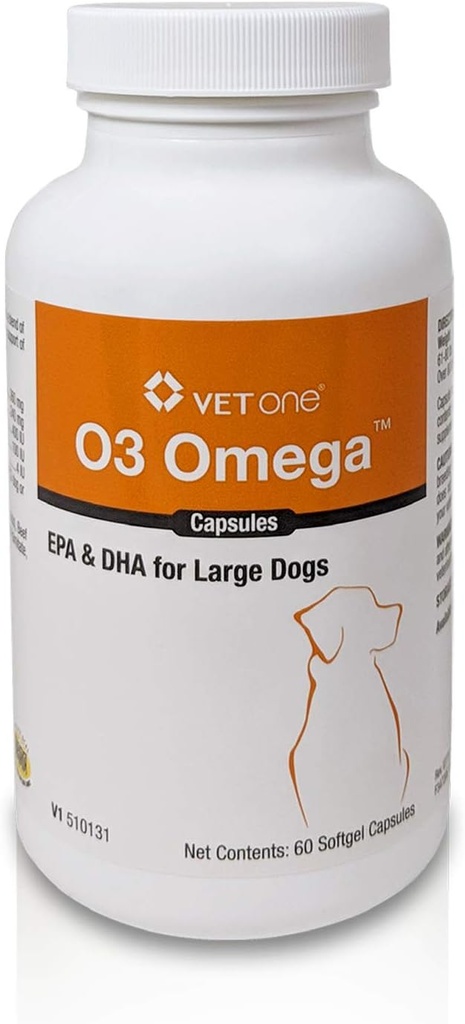 VetOne 03 Omega Soft Gel 60 Capace pentru câini de talie mare