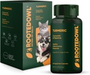 Bufniță cu rădăcină Turmeric - Supliment turmeric pentru câini și pisici - cu Curcumina, Piperina și vitamina C pentru ajutor antiinflamator - 60/ct