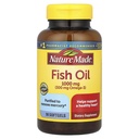 Nature Made Fish Oil 1000 mg, 90 Softgels, Fish Omega ulei 3 Supliment pentru inima sanatate