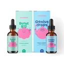JoySpring Liquid B Complex și Genius Focus scade pentru copii