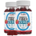 YumVs Sugar Free Prebiotic Fiber Gummies pentru adulți și copii - Berry Flavor - Kosher Halal 4g High Fiber Supliment pentru femei și bărbați - Daily Fiber pentru Digestive Health (60 Conte, 2PK)