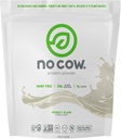 Nici o Vaca Vegan praf de proteine, Pur Plain, 26g de proteine pe bază de plante, sac reciclabil, lactate gratuit, Soy gratuit, fără zahăr adăugat, Keto prietenos, Gluten gratuit, îndulcit natural, non OMG, Kosher, 1.74 Pound