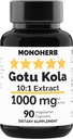 MONOHERB Gotu Kola Extract 1000 mg - 90 capsule vegetariene